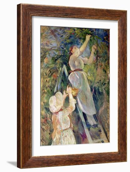 The Cherry Picker-Berthe Morisot-Framed Giclee Print