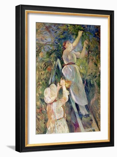 The Cherry Picker-Berthe Morisot-Framed Giclee Print