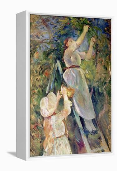 The Cherry Picker-Berthe Morisot-Framed Premier Image Canvas