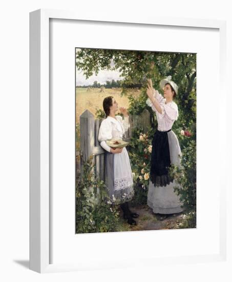 The Cherry Pickers. 1894-Hermann Seeger-Framed Giclee Print