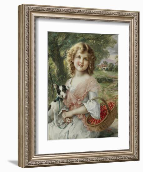 The Cherry Pickers-Emile Vernon-Framed Giclee Print