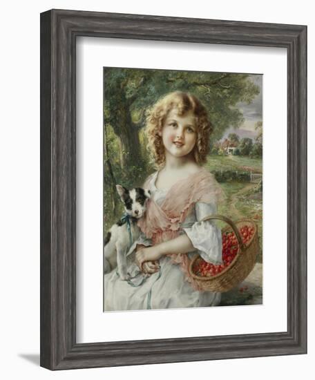 The Cherry Pickers-Emile Vernon-Framed Giclee Print