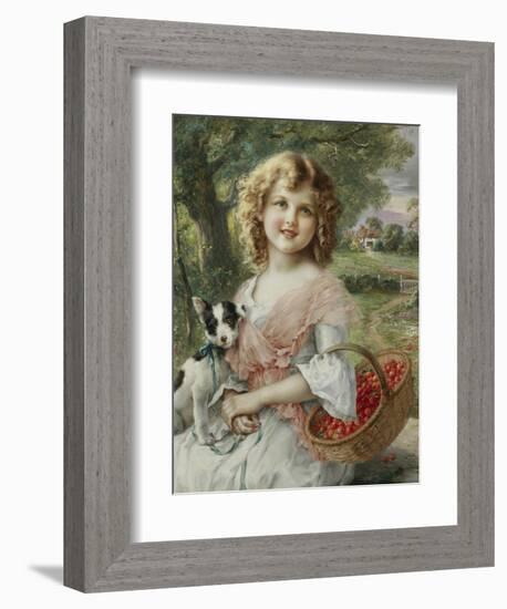 The Cherry Pickers-Emile Vernon-Framed Giclee Print