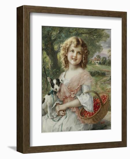 The Cherry Pickers-Emile Vernon-Framed Giclee Print