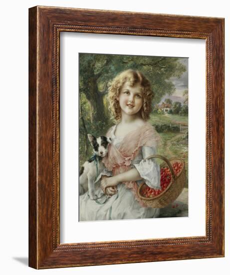 The Cherry Pickers-Emile Vernon-Framed Giclee Print