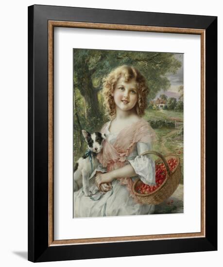 The Cherry Pickers-Emile Vernon-Framed Giclee Print