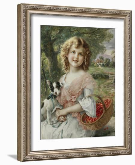 The Cherry Pickers-Emile Vernon-Framed Giclee Print