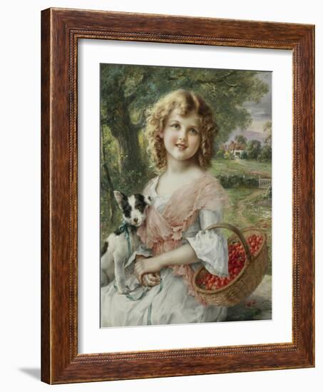 The Cherry Pickers-Emile Vernon-Framed Giclee Print