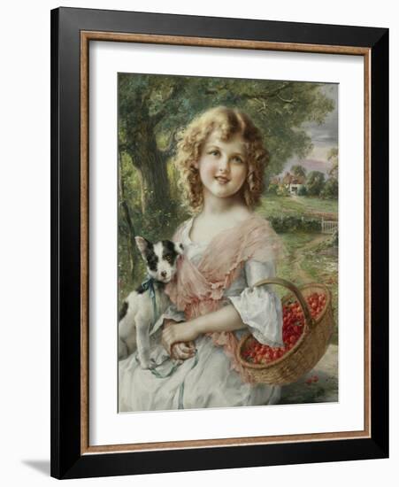 The Cherry Pickers-Emile Vernon-Framed Giclee Print