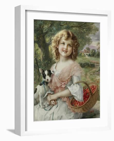 The Cherry Pickers-Emile Vernon-Framed Giclee Print