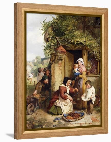The Cherry Seller, 1856-George Smith-Framed Premier Image Canvas