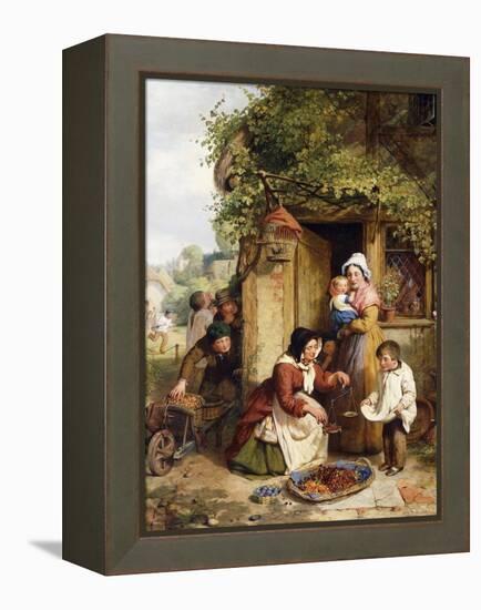 The Cherry Seller, 1856-George Smith-Framed Premier Image Canvas