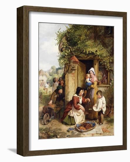 The Cherry Seller-George Smith-Framed Giclee Print