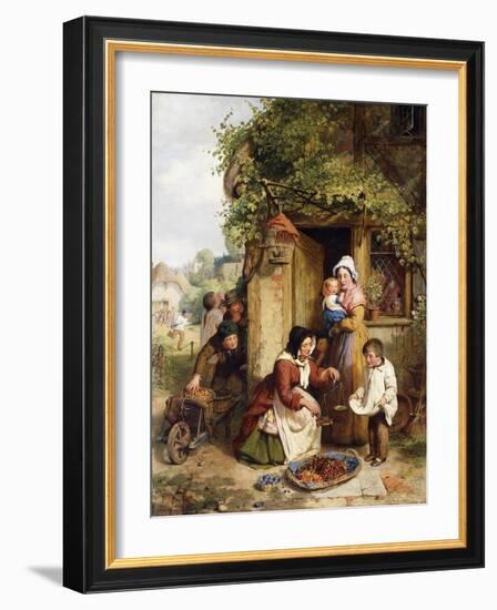 The Cherry Seller-George Smith-Framed Giclee Print