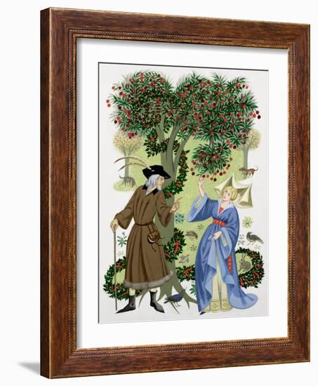 The Cherry Tree Carol-Peder Severin Kröyer-Framed Giclee Print