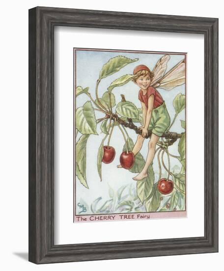 The Cherry Tree Fairy-Vision Studio-Framed Art Print