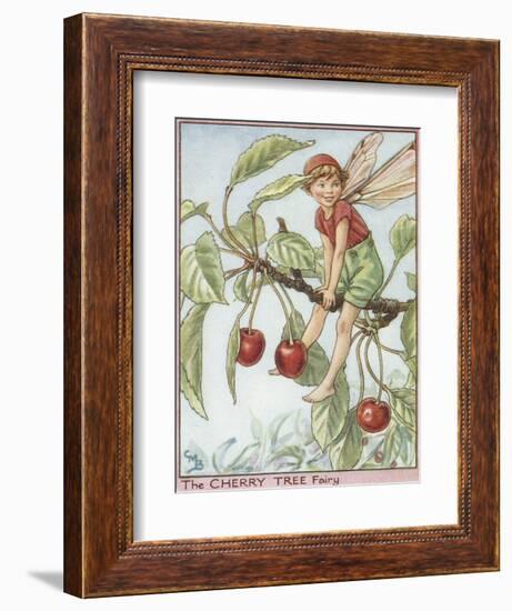 The Cherry Tree Fairy-Vision Studio-Framed Art Print