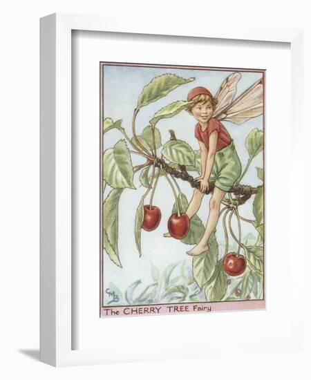 The Cherry Tree Fairy-Vision Studio-Framed Art Print