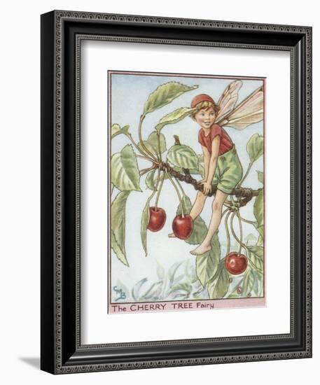 The Cherry Tree Fairy-Vision Studio-Framed Art Print