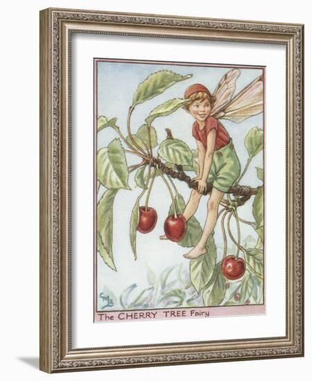 The Cherry Tree Fairy-Vision Studio-Framed Art Print