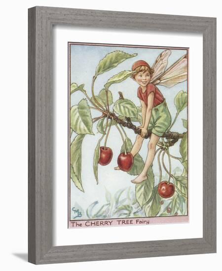 The Cherry Tree Fairy-Vision Studio-Framed Art Print