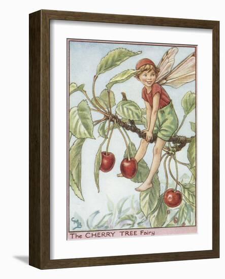 The Cherry Tree Fairy-Vision Studio-Framed Art Print