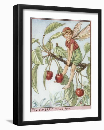 The Cherry Tree Fairy-Vision Studio-Framed Art Print