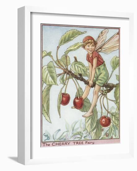 The Cherry Tree Fairy-Vision Studio-Framed Art Print