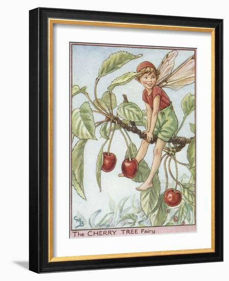 The Cherry Tree Fairy-Vision Studio-Framed Art Print