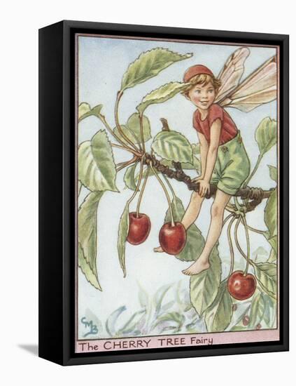 The Cherry Tree Fairy-Vision Studio-Framed Stretched Canvas