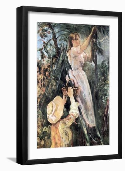 The Cherry Tree-Berthe Morisot-Framed Art Print