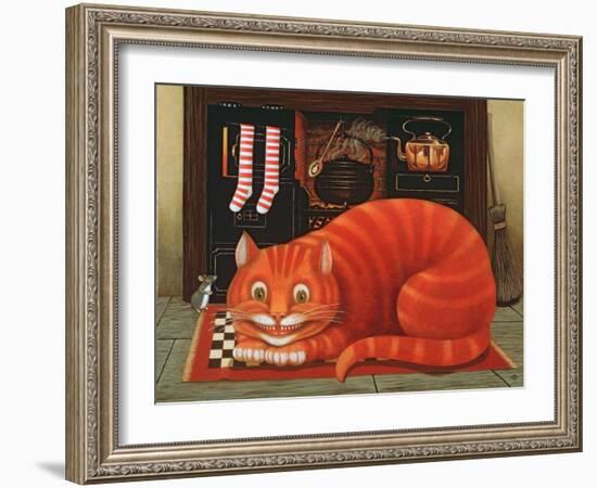 The Cheshire Cat, 1993-Frances Broomfield-Framed Giclee Print