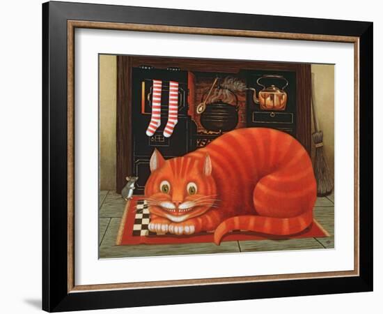 The Cheshire Cat, 1993-Frances Broomfield-Framed Giclee Print