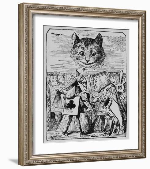 The Cheshire Cat-John Tenniel-Framed Giclee Print