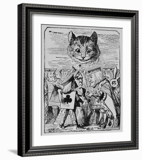 The Cheshire Cat-John Tenniel-Framed Giclee Print