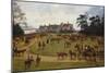 The Cheshire Hunt - the Meet at Calveley Hall-George Goodwin Kilburne-Mounted Giclee Print