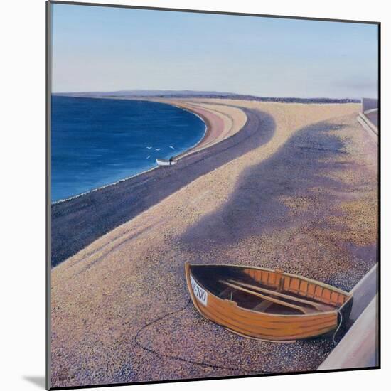 The Chesil Beach, 2000-Liz Wright-Mounted Giclee Print