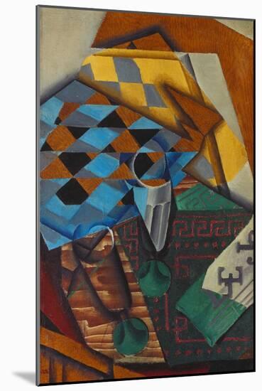 The Chess-Board, 1914-Juan Gris-Mounted Giclee Print