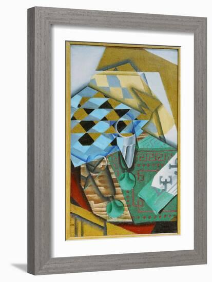 The Chess Board, 1914-Juan Gris-Framed Giclee Print