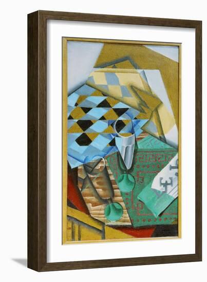 The Chess Board, 1914-Juan Gris-Framed Giclee Print