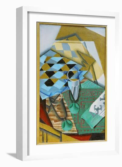 The Chess Board, 1914-Juan Gris-Framed Giclee Print