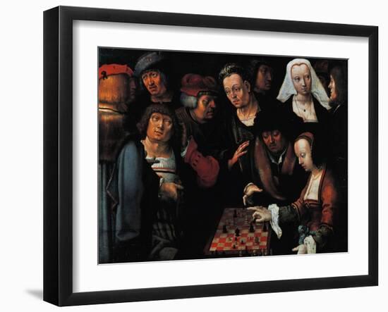 The Chess Players, 1510-Lucas van Leyden-Framed Giclee Print