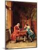The Chess Players, 1856-Jean-Louis Ernest Meissonier-Mounted Giclee Print