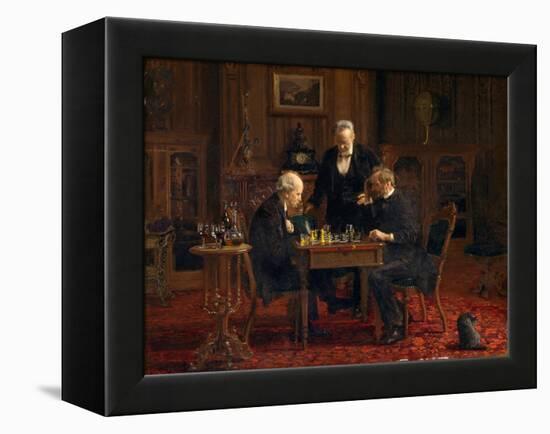 The Chess Players, 1876-Thomas Cowperthwait Eakins-Framed Premier Image Canvas