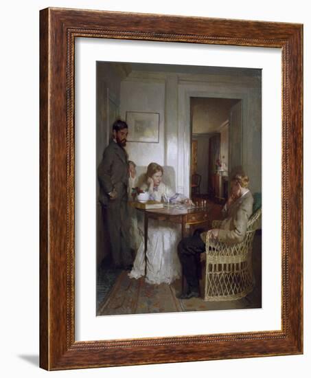 The Chess Players, Pre 1902-Sir William Orpen-Framed Giclee Print