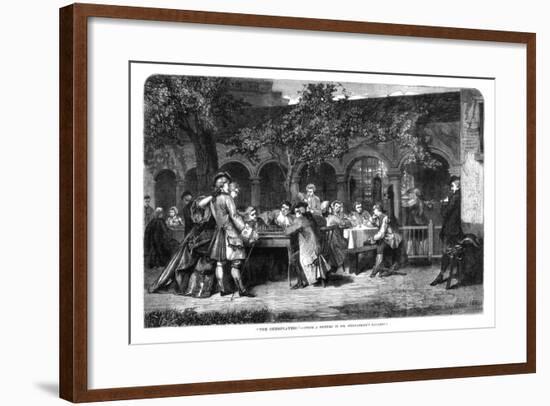 The Chessplayers, 1864-null-Framed Giclee Print