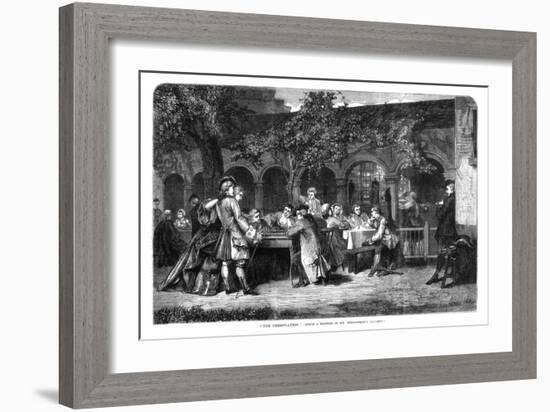 The Chessplayers, 1864-null-Framed Giclee Print