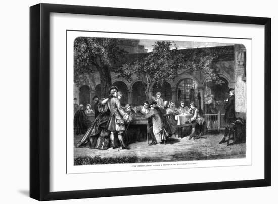 The Chessplayers, 1864-null-Framed Giclee Print