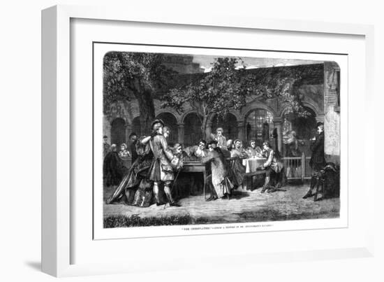 The Chessplayers, 1864-null-Framed Giclee Print