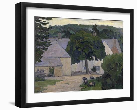 The Chestnut Tree, 1916-1919-Robert Polhill Bevan-Framed Giclee Print